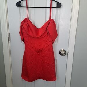 White Fox Boutique Red Mini Dress